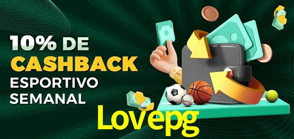 10% de bônus de cashback na Lovepg
